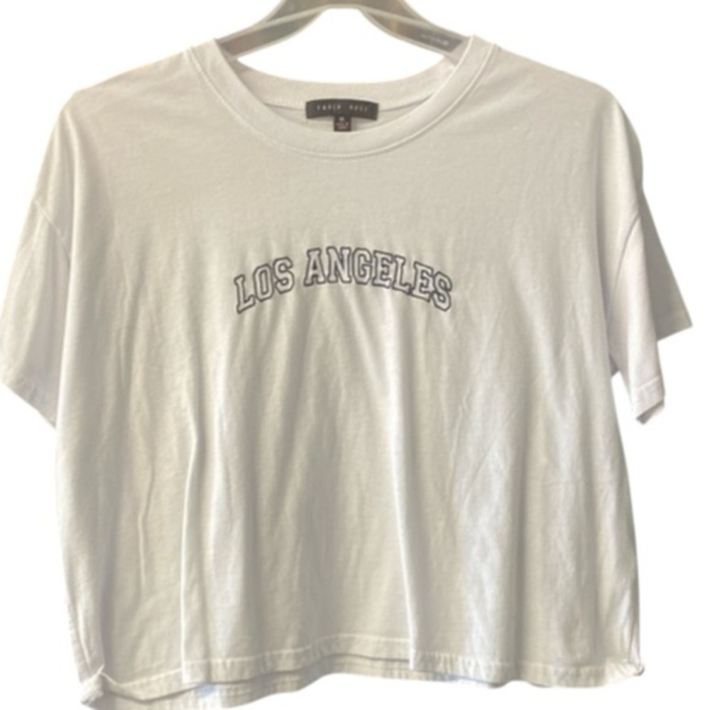 Los Angeles Engraved T Shirt